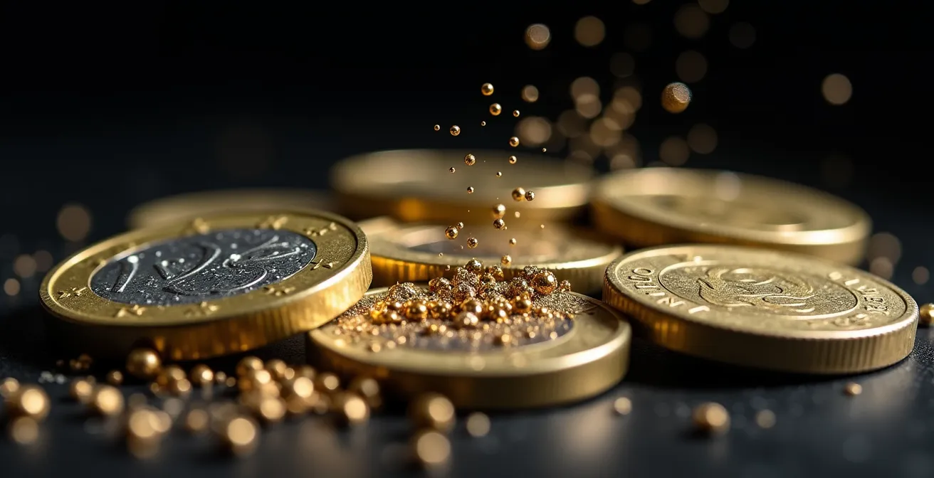 Visualizzazione dell'erosione del valore del denaro sul conto corrente