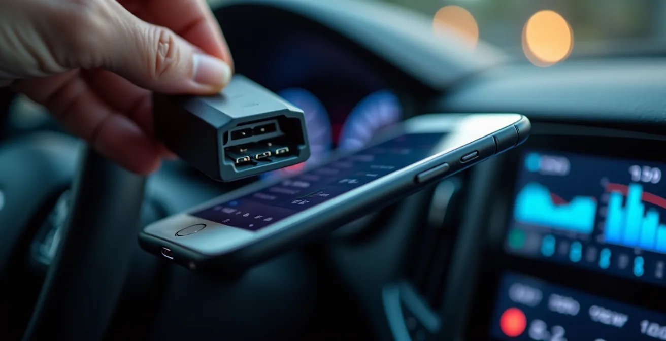 Utilizzo di un lettore OBD per diagnostica auto