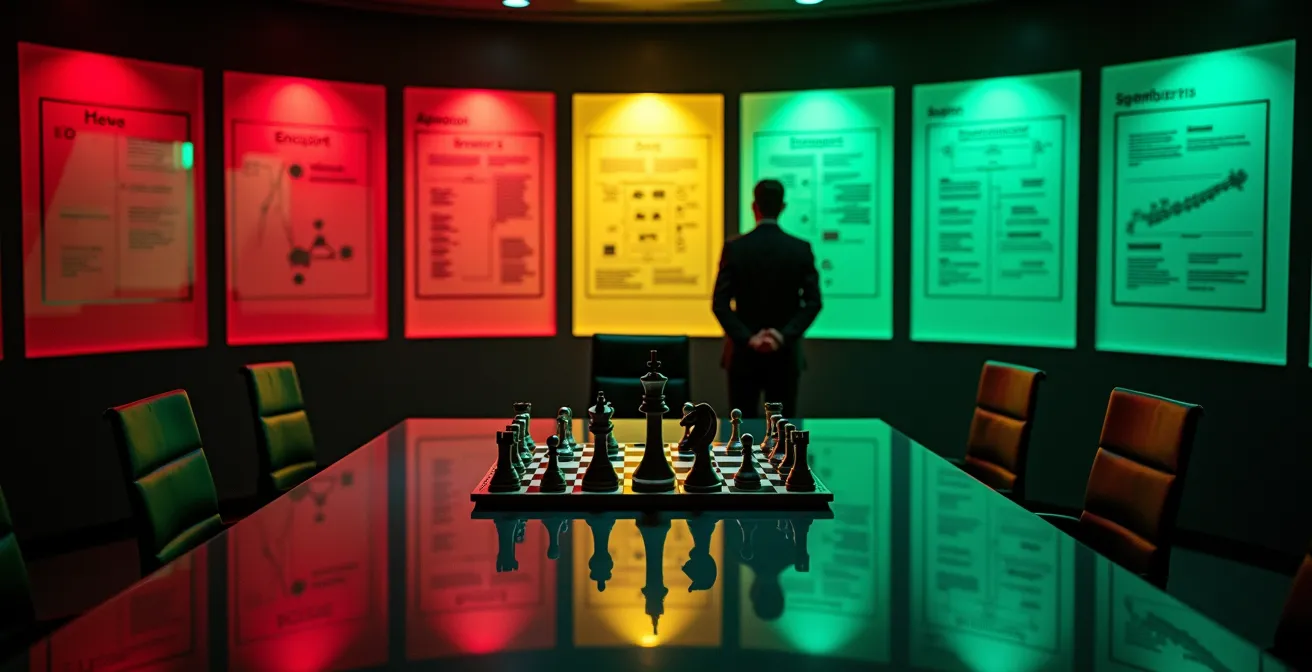 Simulazione di war gaming aziendale con scenari multipli per la gestione delle crisi